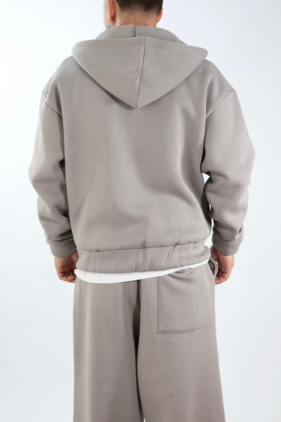 Felpa FL30 zip cappuccio conceptual WHY NOT BRAND