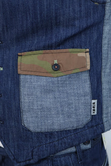 Gilet denim 376 BERNA