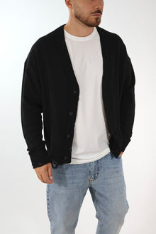 Cardigan crop rotture 814 ONLY E SONS