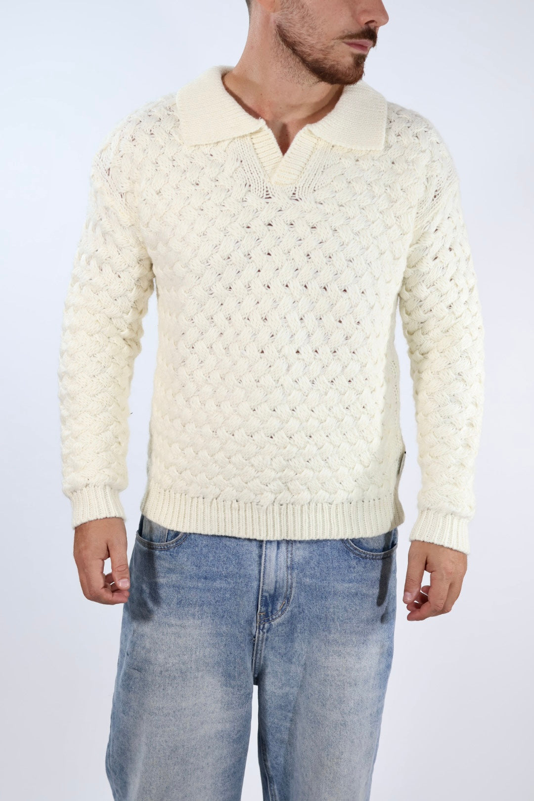 Maglione 275 polo intrecciato BERNA