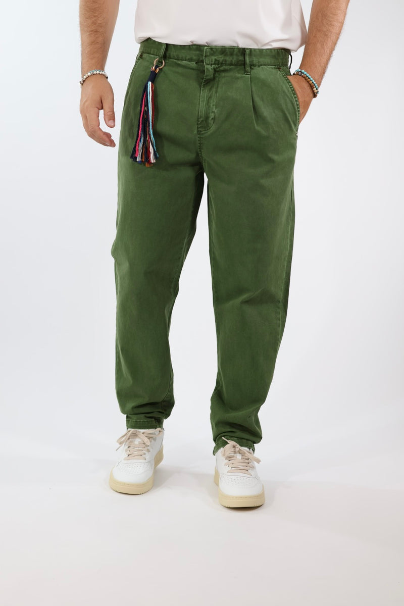 Pantalone gabardina cropped Camp Nou 318 BERNA