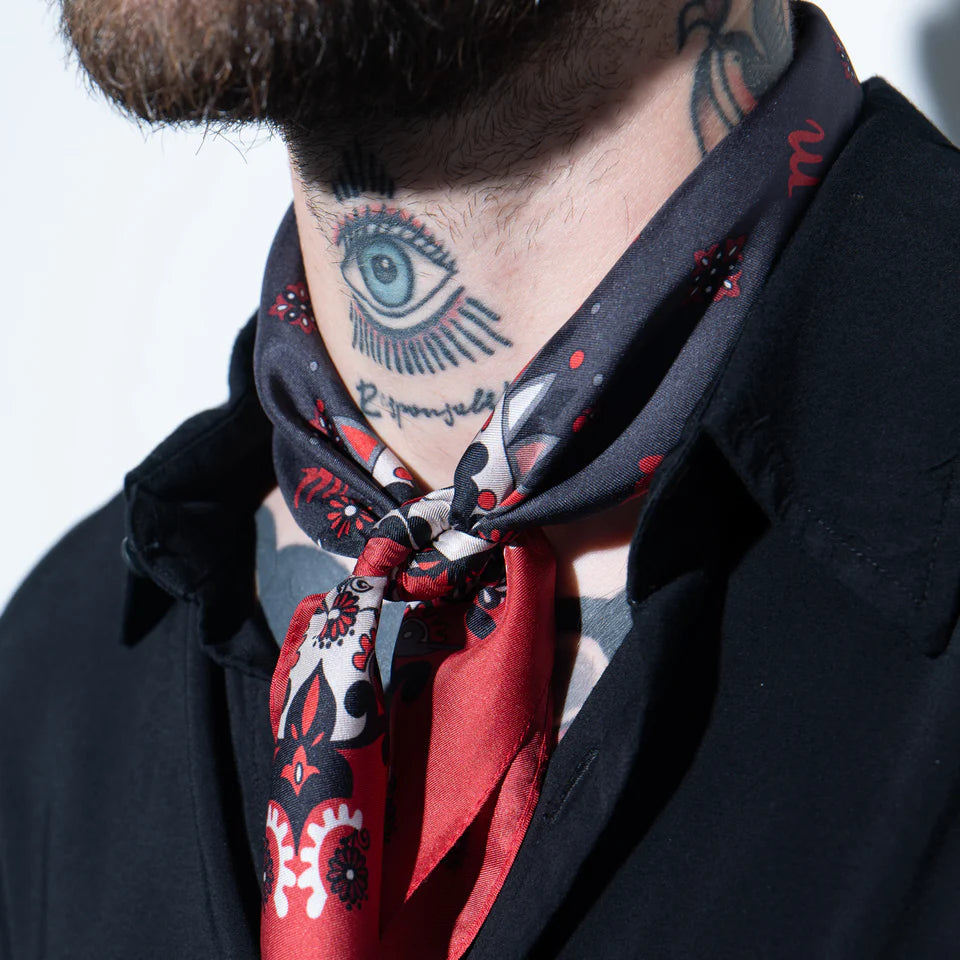 FOULARD IN SETA MANCINO ACCESSORI