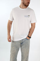 T shirt scritta ricamo 6032 J.W