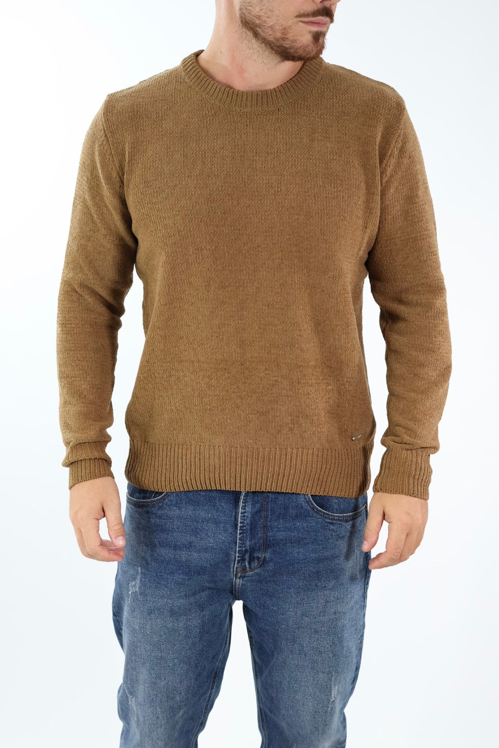 Maglione ciniglia regular  535S GIANNI LUPO
