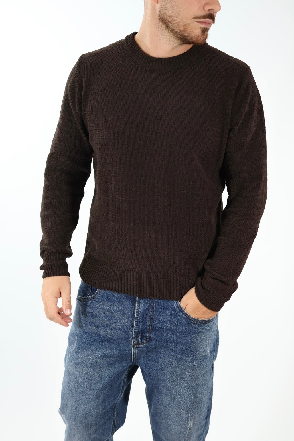 Maglione ciniglia regular 535S GIANNI LUPO