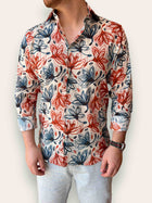Camicia cotone fantasia SQUAD