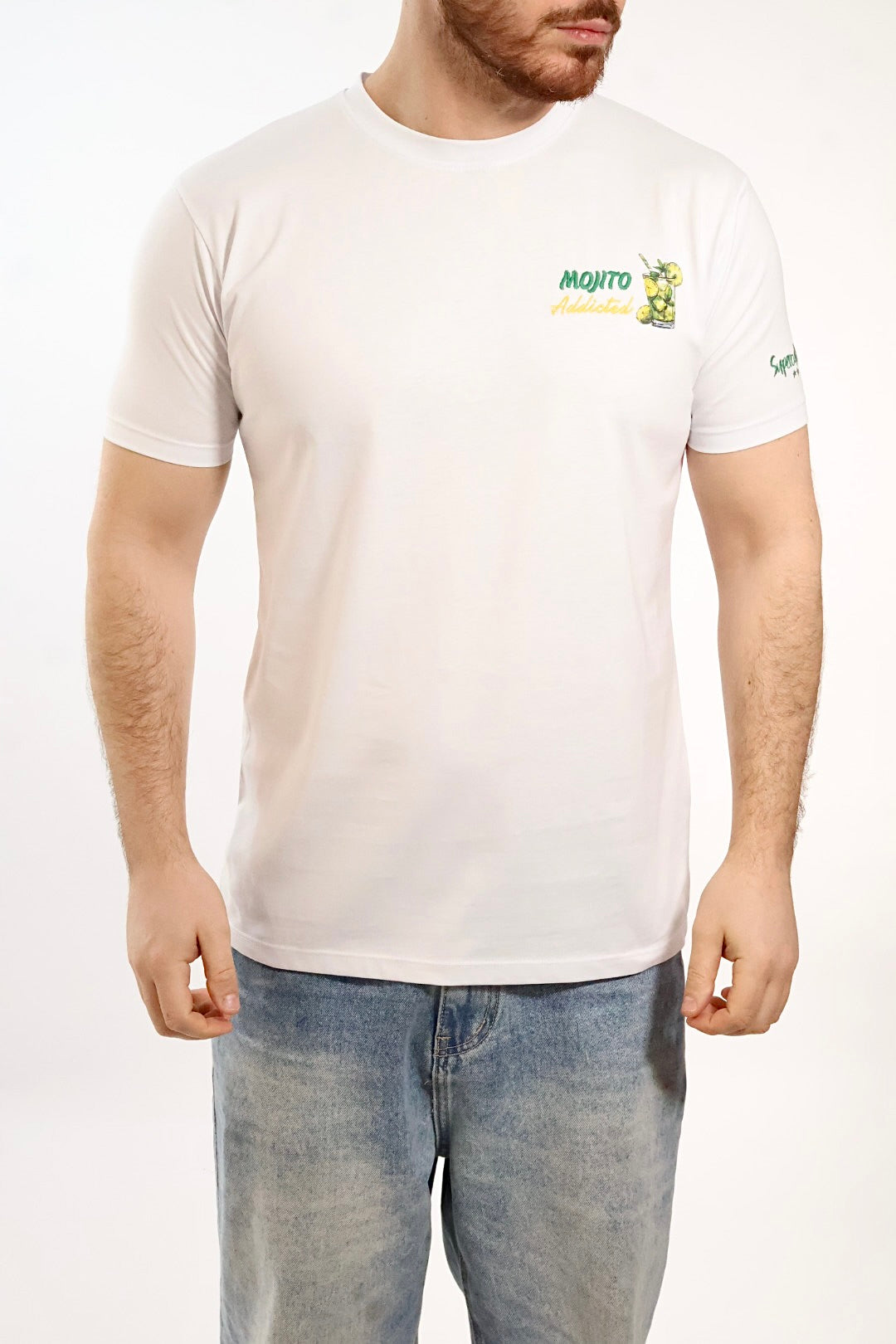 T-shirt ricamo mojito addicted 1903 SUPERCULTURE