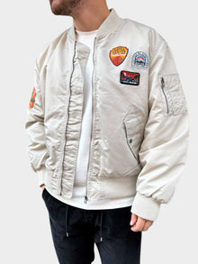 Giubbotto bomber senza cappuccio patch 298 BERNA