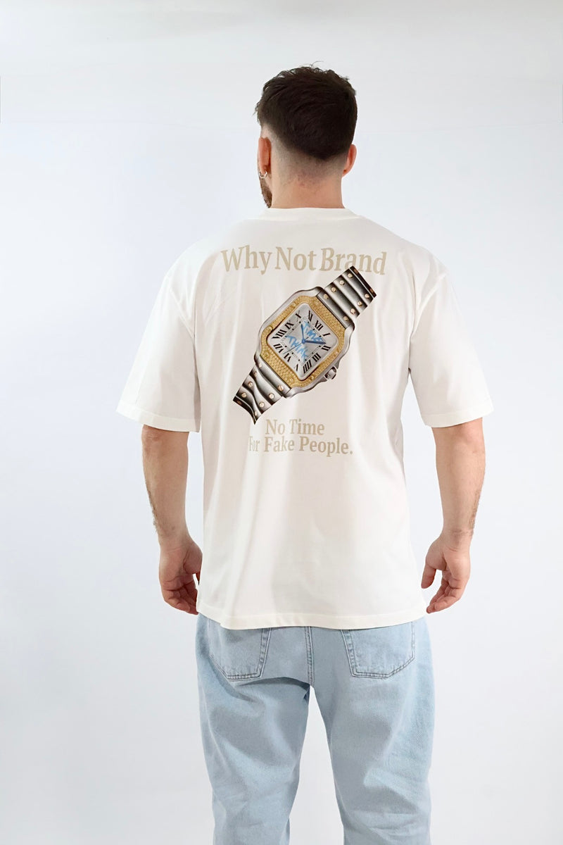T shirt no time MS72 WHY NOT BRAND