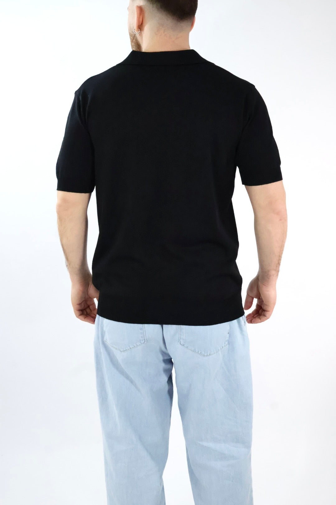 Polo in maglia lino/viscosa 338  LANDEK