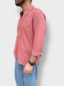 Camicia vento cotone/lino ALTATENSIONE