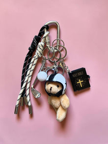 Portachiavi charm orso libro  ZOLYRA