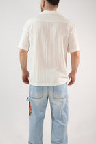 Camicia m/m collo bowling C56 OVER-D