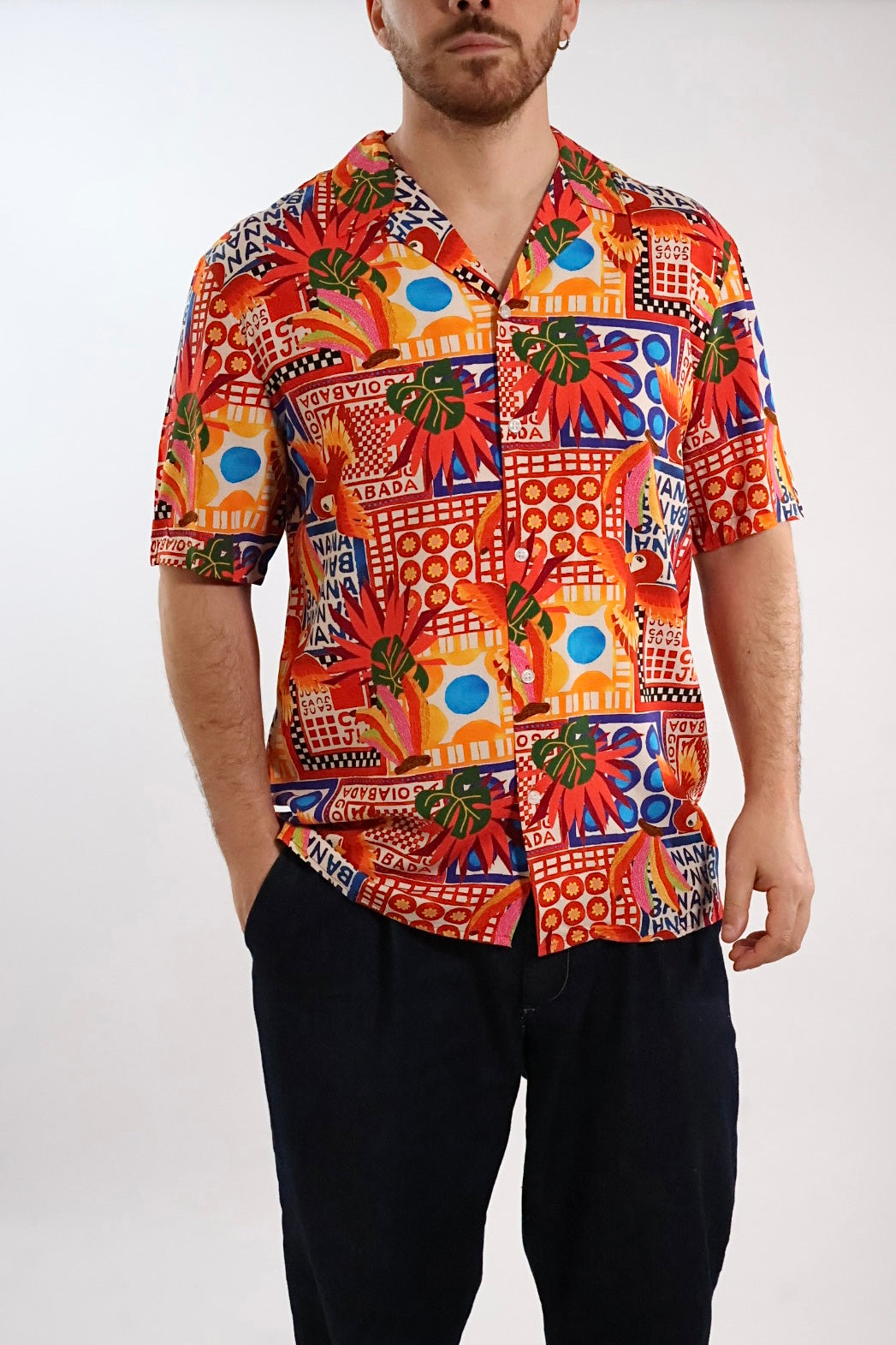 Camicia m/m viscosa bowling X08  EFFEK F**K