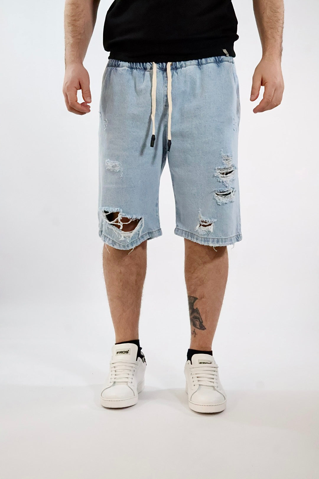 Bermuda denim coulisse  411  BL11