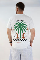 T shirt palma e Leopardi BERNA