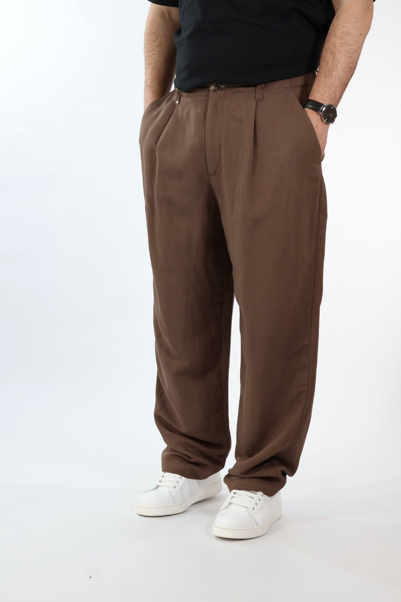Pantalone japan misto lino 156 BL11