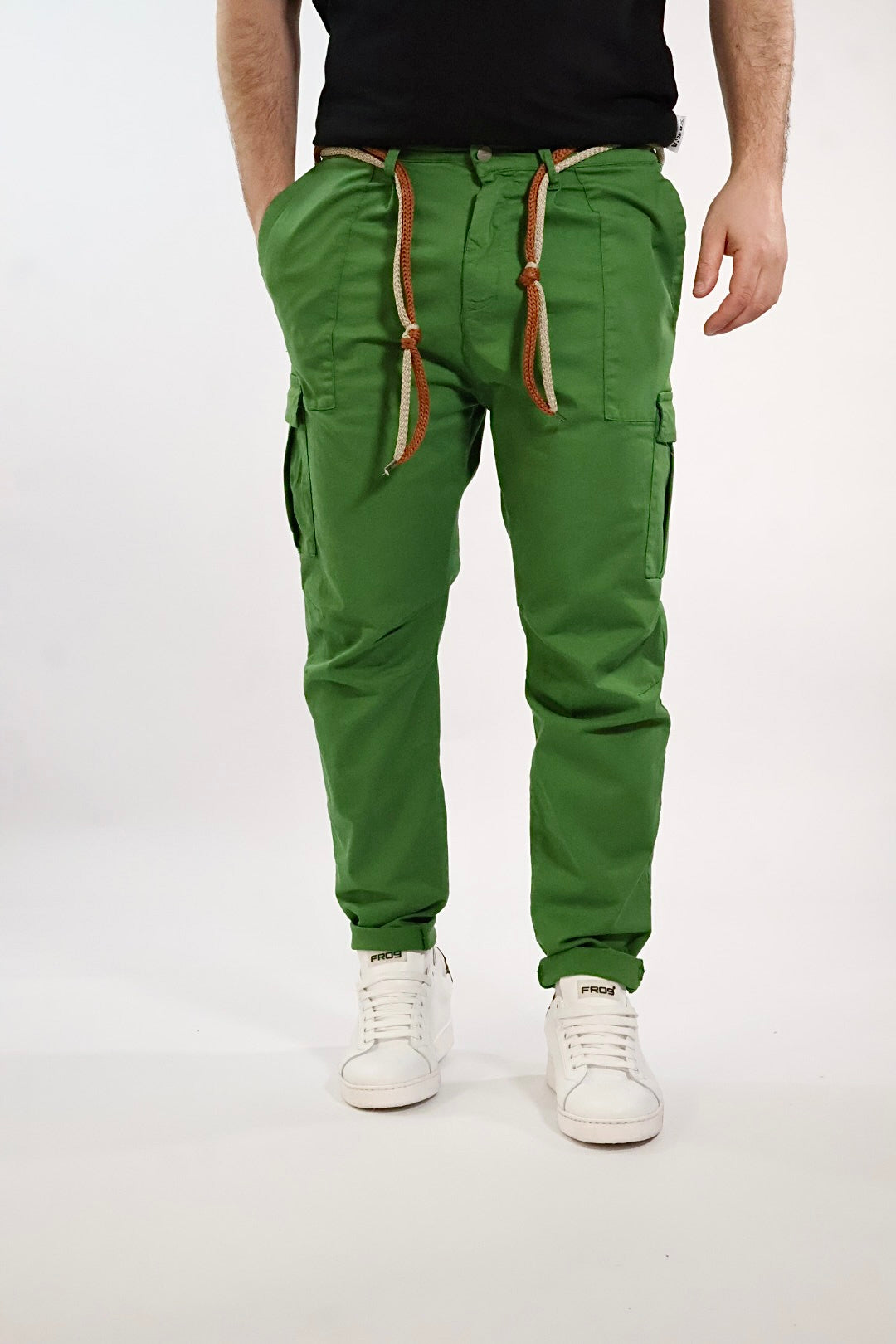 Pantalone cargo tapered fit P64 OVER-D