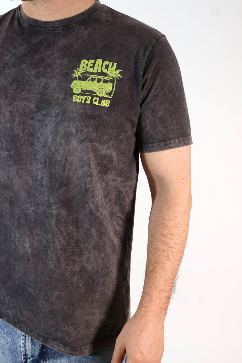 T-shirt stampa beach boys club  A1933 SUPERCULTURE