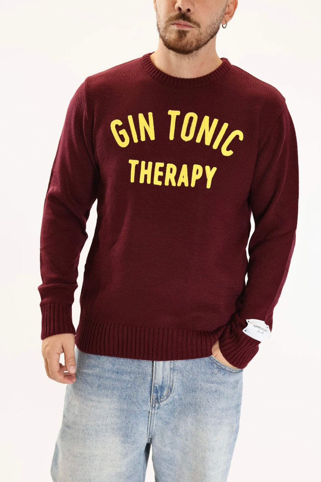 Maglione 7015 Gin tonic therapy  SUPERCULTURE