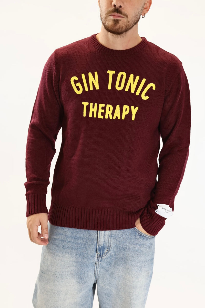 Maglione 7015 Gin tonic therapy  SUPERCULTURE