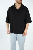 Polo viscosa no bottoni 001 BL11