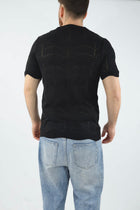 T-shirt in maglia m/m strutturata M43 OVER-D