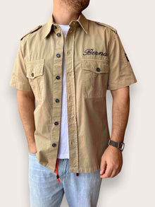 Camicia ricamo coloniale BERNA