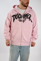 Felpa zip logo 476 DISCLAIMER