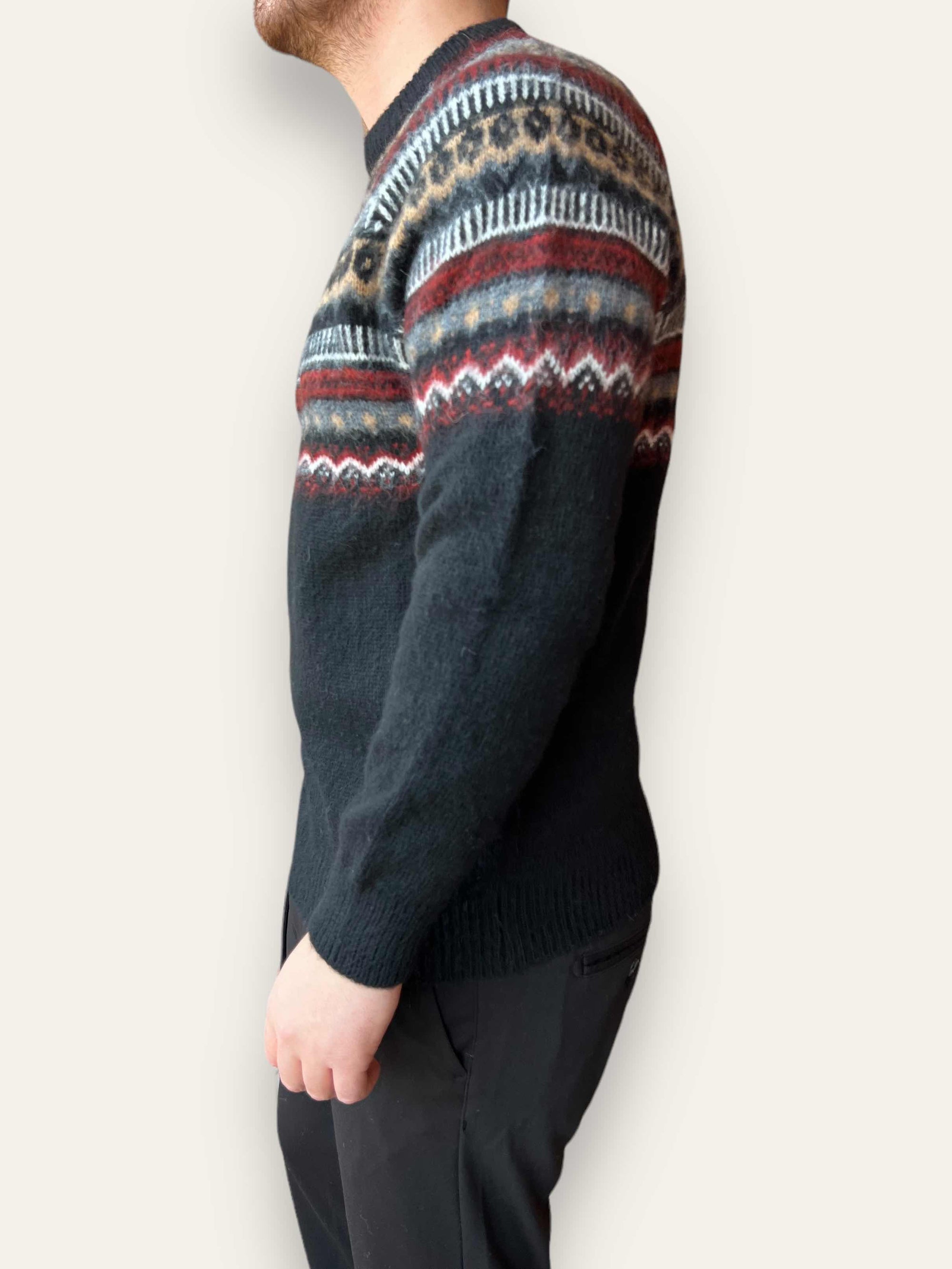 Maglione Jacquard BL11