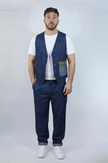 Pantalone cropped camp nou 375 BERNA