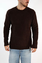 Maglione MACOMER162 moro giro bouclé BL11