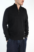 Maglione oriali0001 lupetto zip punto Milano BL11