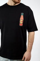 T-shirt stampa bitter  001  BL11