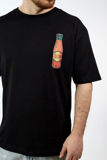 T-shirt stampa bitter  001  BL11
