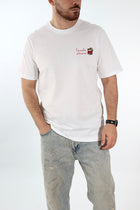 T shirt scritta ricamo 6031 J.W