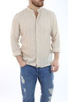 Camicia viscosa m/l collo coreana C57 OVER-D
