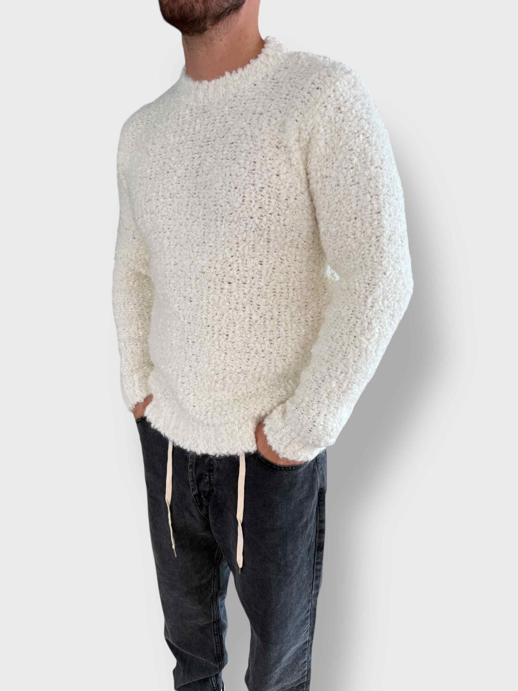 Maglione bouclè over 035 BERNA