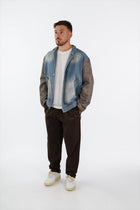 Giubbotto denim combinato J84