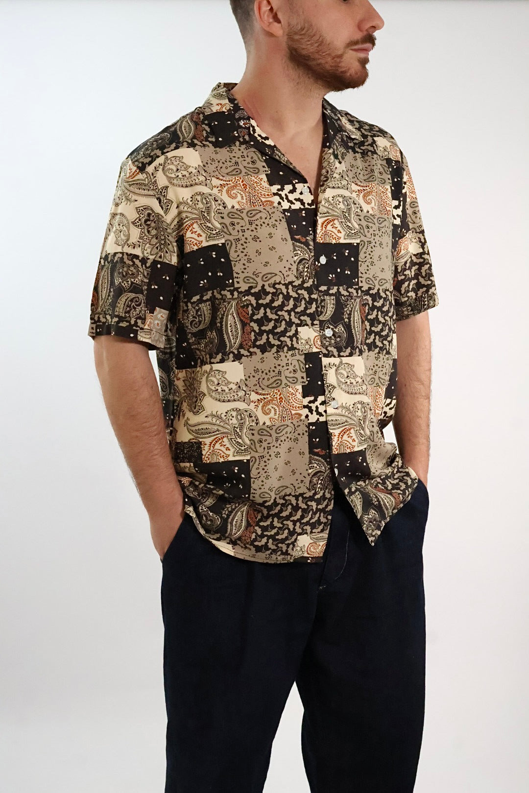 Camicia m/m viscosa bowling X01 EFFEK F**K