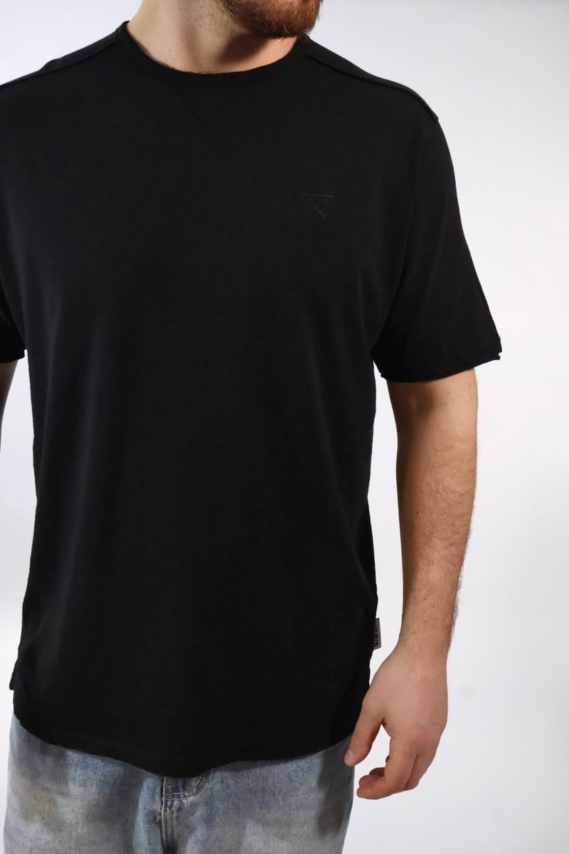 T shirt doppio scollo logo 049 BERNA