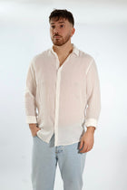 Camicia misto tencel 831S GIANNI LUPO