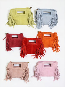 Borsa frange Arizona 100%pelle  ZOLYRA