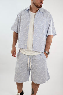 Camicia righe fili m/m 413 BERNA