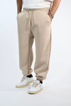 Pantalone 074-1 jogger avorio  BERNA