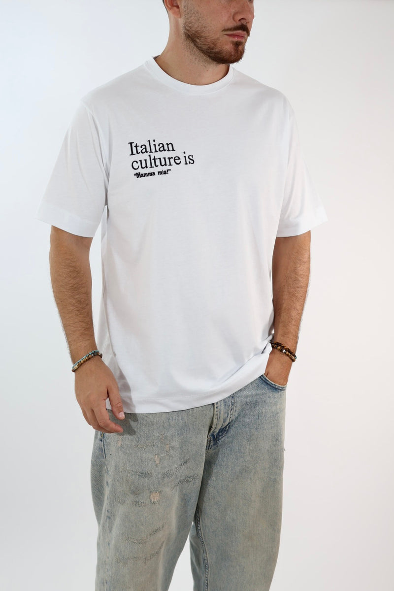 T shirt vintage fit Italian culture 088 BERNA