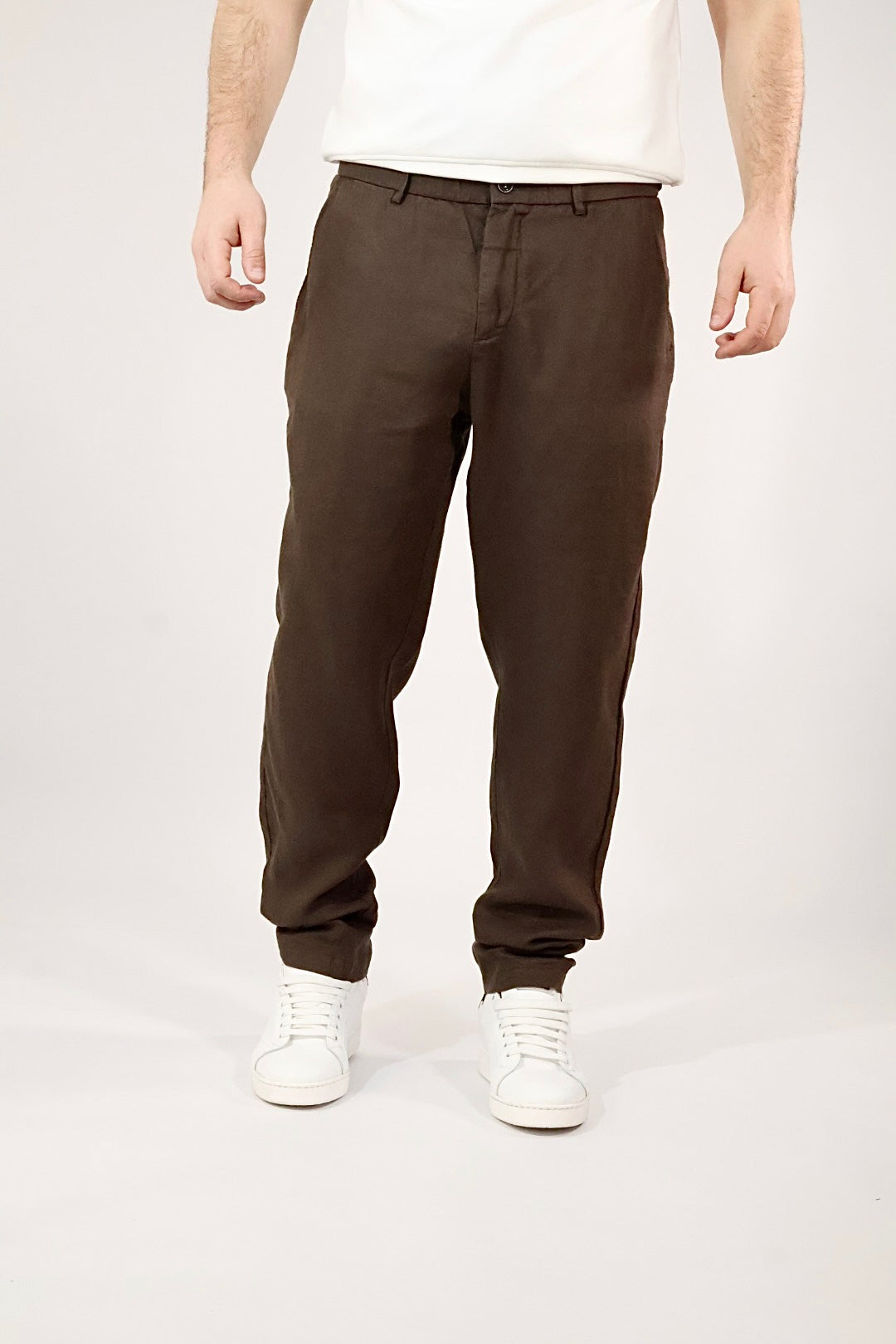 Pantalone lino 44BD GIANNI LUPO