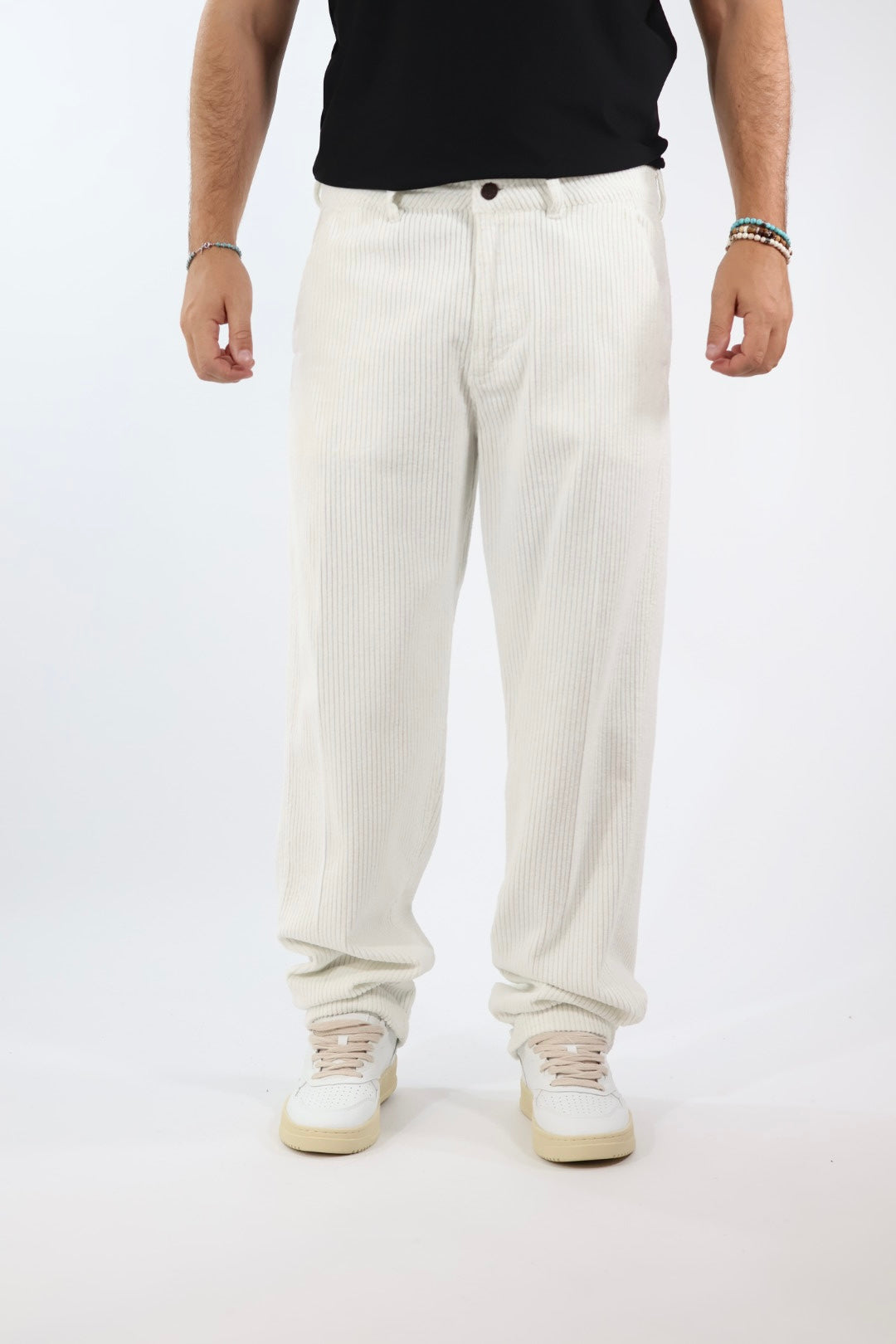 Pantalone velluto Meleda chino loose RV5BIA PONT