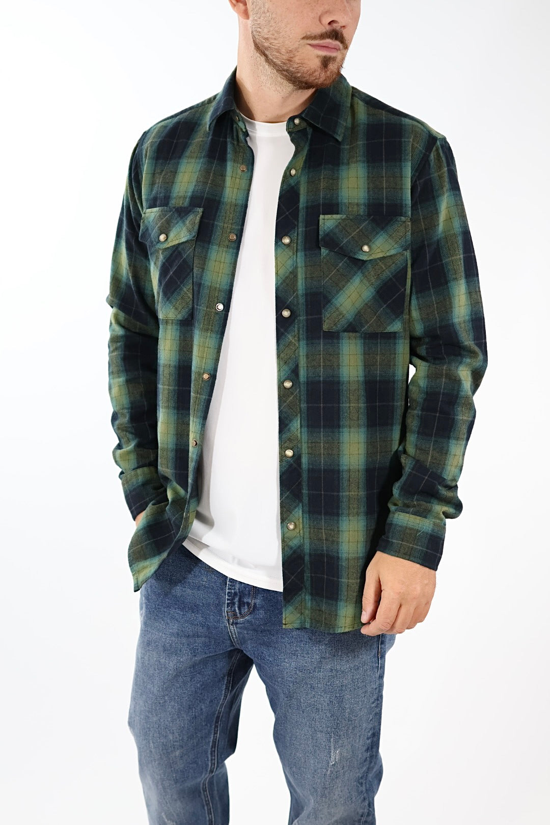 Camicia quadri 846S GIANNI LUPO