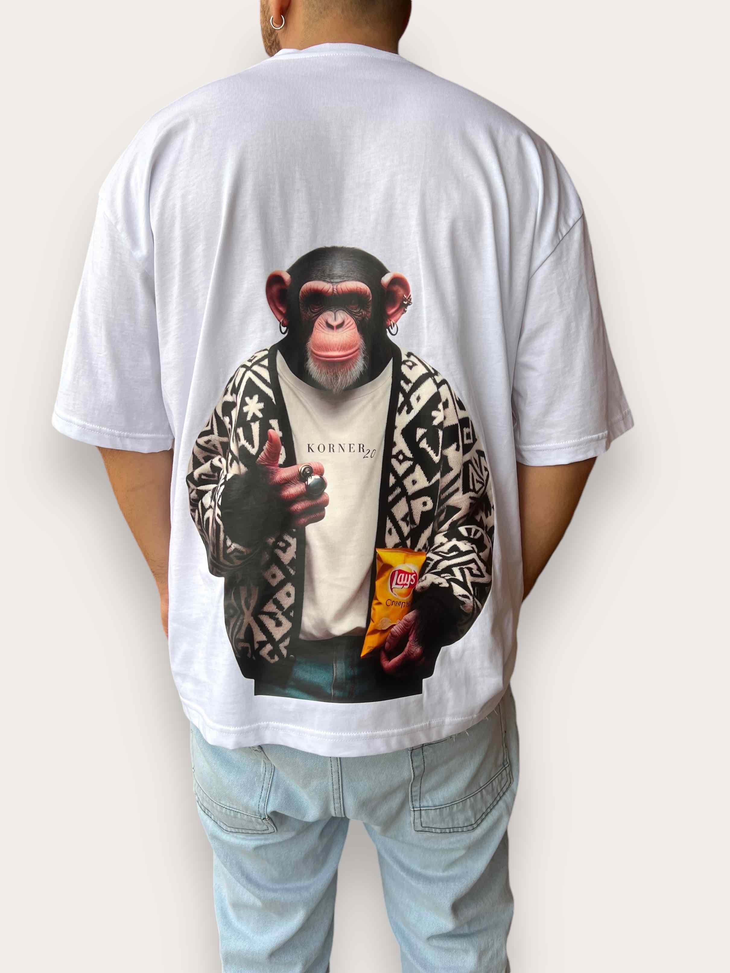 T shirt Party Animals Scimmia KORNER 20